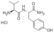 H-VAL-TYR-NH2 HCL Structural