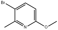 5-Bromo-2-methoxy-6-picoline Structural Picture