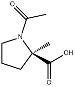 D-Proline, 1-acetyl-2-methyl- Structural