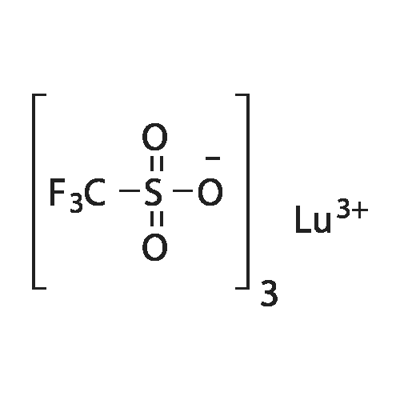 LUTETIUM(III) TRIFLUOROMETHANESULFONATE Structural