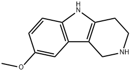 2,3,4,5-TETRAHYDRO-8-METHOXY-1H-PYRIDO[4,3-B]INDOLE Structural