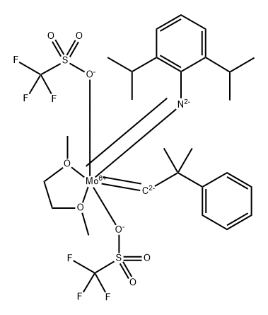 2,6-DIISOPROPYLPHENYLIMIDO NEOPHYLIDENEMOLYBDENUM (VI) BIS(TRIFLUOROMETHANESULFONATE)DIMETHOXYETHANE ADDUCT