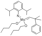 2,6-DIISOPROPYLPHENYLIMIDO NEOPHYLIDENEMOLYBDENUM(VI) BIS(T-BUTOXIDE) Structural