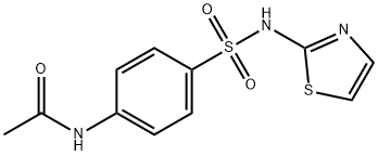 4'-(thiazol-2-ylsulphamoyl)acetanilide Structural