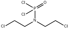 Bis(2-chloroethyl)aminophosphonic dichloride Structural