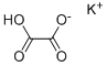 Potassium binoxalate Structural