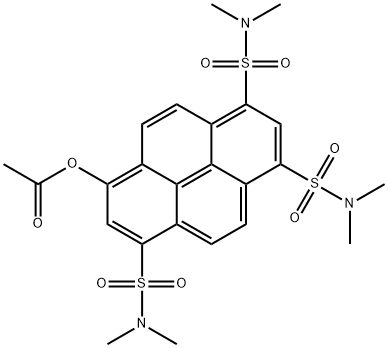 8-ACETOXY-N,N,N',N',N'',N''-HEXAMETHYLPYRENE-1,3,6-TRISULFONAMIDE