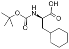 Boc-beta-cyclohexyl-D-alanine monohydrate Structural