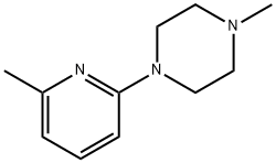 Piperazine, 1-methyl-4-(6-methyl-2-pyridinyl)- (9CI) Structural