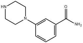 BenzaMide, 3-(1-piperazinyl)- Structural