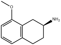 (S)-(-)-8-METHOXY 2-AMINOTETRALIN Structural