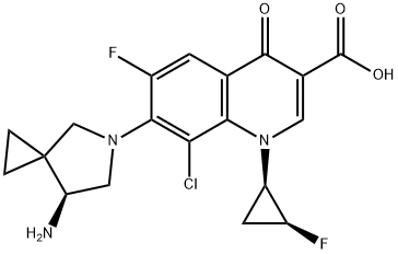 Sitafloxacin Structural