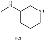 3-Methylaminopiperidine dihydrochloride  Structural