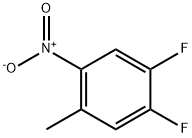 4,5-DIFLUORO-2-NITROTOLUENE Structural