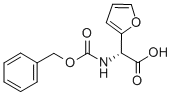 (R)-BENZYLOXYCARBONYLAMINO-FURAN-2-YL-ACETIC ACID Structural