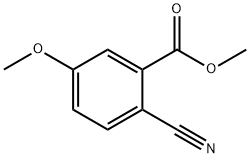 METHYL 2-CYANO-5-METHOXYBENZOATE Structural