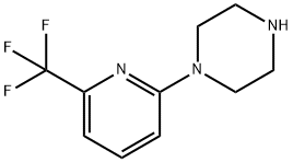 1-[6-(Trifluoromethyl)pyridin-2-yl]piperazine Structural