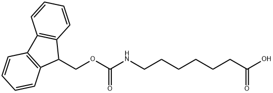 FMOC-7-AMINO-HEPTANOIC ACID Structural