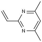 Pyrimidine, 2-ethenyl-4,6-dimethyl- (9CI) Structural