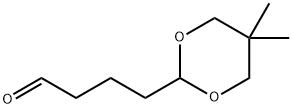 5,5-DIMETHYL-2-(3'-FORMYLPROPYL)-1,3-DIOXANE Structural