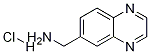 Quinoxalin-6-yl-MethylaMine hydrochloride Structural