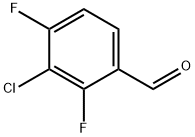 3-CHLORO-2,4-DIFLUOROBENZALDEHYDE Structural