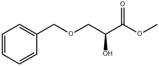 (S)-3-BENZYLOXY-2-HYDROXY-PROPIONIC ACID METHYL ESTER
 Structural