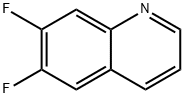 6,7-DIFLUOROQUINOLINE Structural