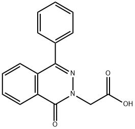 (1-OXO-4-PHENYLPHTHALAZIN-2(1H)-YL)ACETIC ACID Structural