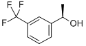 (R)-1-[3-(TRIFLUOROMETHYL)PHENYL]ETHANOL Structural