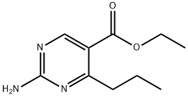 ETHYL 2-AMINO-4-PROPYLPYRIMIDINE-5-CARBOXYLATE Structural