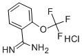 2-(TRIFLUOROMETHOXY)BENZAMIDINE HYDROCHLORIDE Structural