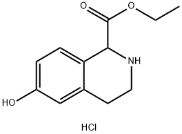 6-HYDROXY-1,2,3,4-TETRAHYDRO-ISOQUINOLINE-1-CARBOXYLIC ACID ETHYL ESTER HYDROCHLORIDE
