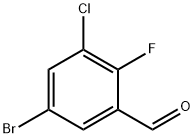 5-Bromo-3-chloro-2-fluorobenzaldehyde