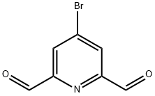 4-Bromo-2,6-diformylpyridine Structural