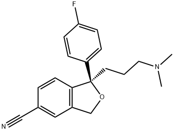 (R)-(-)-CITALOPRAM Structural