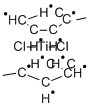 BIS(METHYLCYCLOPENTADIENYL)TITANIUM DICHLORIDE Structural