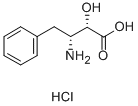 (2S,3R)-3-AMINO-2-HYDROXY-4-PHENYLBUTYRIC ACID HYDROCHLORIDE Structural