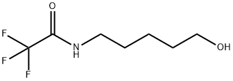 5-(TRIFLUOROACETYLAMINO)-1-PENTANOL Structural