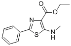 ETHYL 5-(METHYLAMINO)-2-PHENYLTHIAZOLE-4-CARBOXYLATE