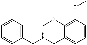 BENZYL-(2,3-DIMETHOXY-BENZYL)-AMINE Structural