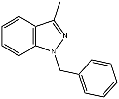 1-BENZYL-3-METHYL-1H-INDAZOLE Structural