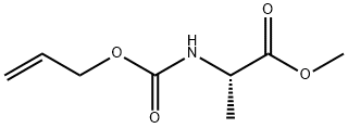 L-ALANINE, N-[(2-PROPENYLOXY)CARBONYL]-, METHYL ESTER