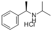 (R)-N-(2-PROPYL)-1-PHENYLETHYLAMINE HYDROCHLORIDE Structural