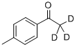 4'-METHYLACETO-D3-PHENONE Structural