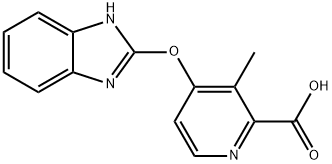 4-[(1H-Benzimidazol-2-yl)oxy]-3-methyl-2-pyridinecarboxylic Acid Discontinued See:  B203960