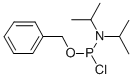 BENZYL-N,N-DIISOPROPYLCHLOROPHOSPHORAMIDITE Structural