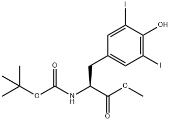 BOC-3,5-DIIODO-TYR-OME Structural