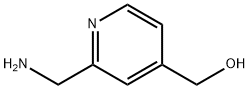 [2-(AMINOMETHYL)PYRIDIN-4-YL]METHANOL Structural