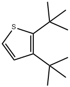 2,3-DITERT-BUTYLTHIOPHENE Structural